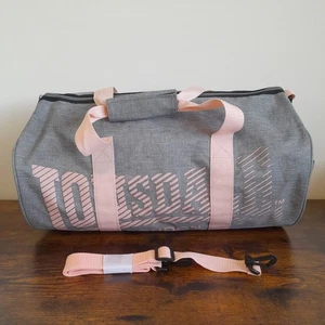 Borsa Lonsdale Gym Barrel Grigio/Rosa - ottime condizioni - Foto 1 di 6