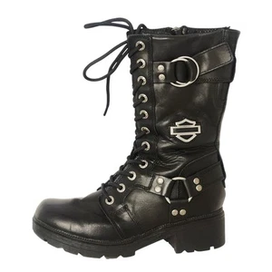 Harley-Davidson Damen 7,5 Edna 10" Schnürstiefel - Bild 1 von 9