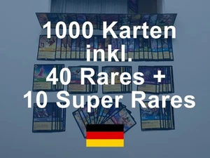 Disney Lorcana: 1000 Karten inkl. 40 Rares & 10 Super Rares Deutsche Sprache - Bild 1 von 7