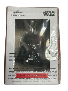 Neu Hallmark Star Wars Darth Vader Glas Weihnachtsschmuck - Bild 1 von 4