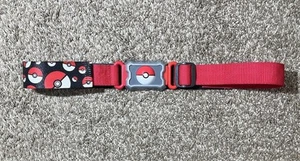 2016 Tomy Pokemon Nintendo Clip N Carry verstellbarer Gürtel rot schwarz weiß Ball - Bild 1 von 3