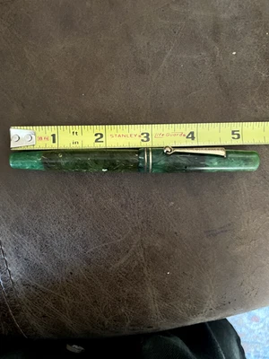 selo de ouro verde vintage eversharp feito nos EUA assinatura - Imagem 1 de 4