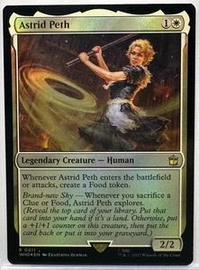 Astrid Peth, Doctor Who, Magic the Gathering, MTG, FOIL (0011) - Picture 1 of 1