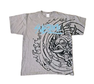 Vintage Sublime Shirt Mens Large Whirlpool Demon Band Music All Over Print Weed - Picture 1 of 5