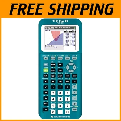 TI-84 Plus  Graphing Calculator - Trinomial Teal - Image 1 of 4