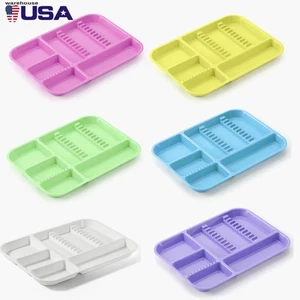 Strumento dentale autoclavabile plastica set up vassoio piatto misura 13,39"*10"*0,79" - Foto 1 di 91