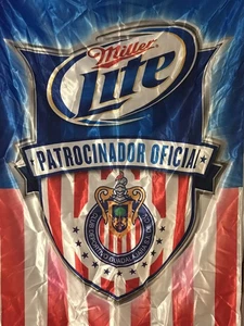 Miller Lite NEU Patrocinador offizielle Chivas de Guadalajara Flagge 36x56 - Bild 1 von 9