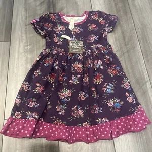 Mädchen Matilda Jane Kleid Neu mit Etikett Größe 4 lila Wählen Sie Ihren eigenen Weg Welt der Wunder - Bild 1 von 3
