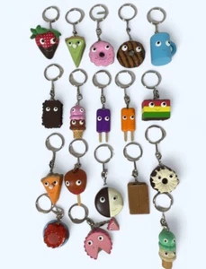 Kidrobot Yummy World Keychains Desserts Lot of 18 Including Cake with Slice - Picture 1 of 2