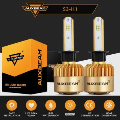 H1 LED 低光束大灯灯泡 8000LM 72W 适用于 2006 2007 2008 英菲尼迪 M35 M45  — 第 1/4 张图片