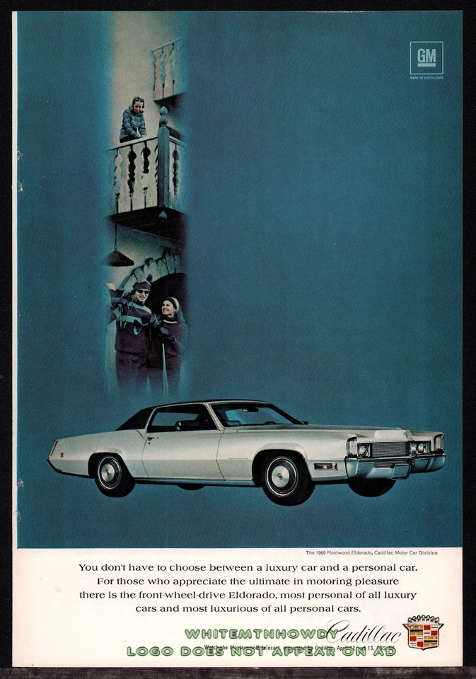Cadillac 1969 Silver Fleetwood Eldorado años 60 años 60 coche AD Foto 1 de 1