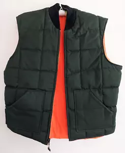 Walls Blizzard Pruf Workwear DAUNEN Thermo Weste Wende VINTAGE Sicherheit USFS - Bild 1 von 12