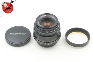 【EXC+5 w/ Hood】 Voigtlander Ultron 35mm f/1.7 Aspherical L39 LTM Lens From Japan - Picture 1 of 17
