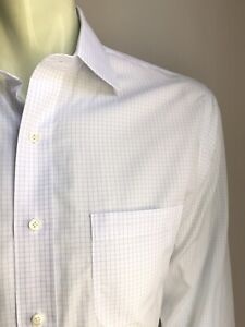 Brooks Brothers Shirt, Huntington Plaid, L (16, 35), Regent Slim Fit, EUC