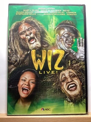 The Wiz Live! (DVD, 2015) Queen Latifah - Mary J. Blige - David Alan Grier Foto 1 de 2