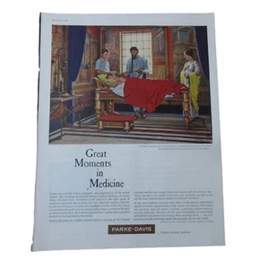Parke-Davis Pharmaceuticals 1959/General Insurance Co - Anuncio impreso vintage - Imagen 1 de 5
