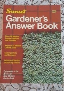 Gardeners Answer Book 1983 First Printing Sunset Paperback  - Imagen 1 de 3