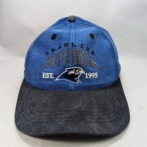Carolina Panthers Vintage Drew Pearson Snapback Hat Cap 90s YOUTH KIDS - Picture 1 of 8