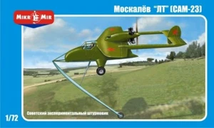 72-002 Mikro-Mir Moskalyev SAM-23 aereo sperimentale sovietico kit 1/72 - Foto 1 di 1