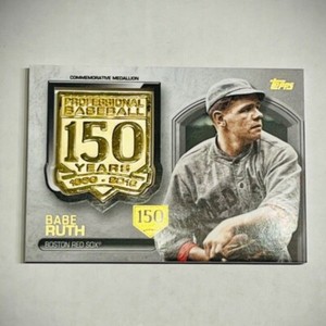 Babe Ruth 2019 Topps 150th Anniversary Commemorative Medallion Series 2 /150 SP