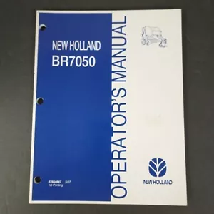 New Holland BR7050 Bedienungsanleitung ORIGINAL OEM - Bild 1 von 3