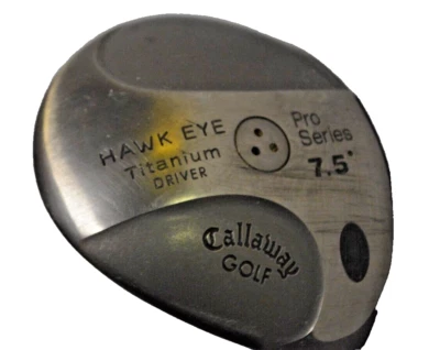 Callaway Golf Hawk Eye Titanium Driver 7.5* Hawkeye Pro Graphite Shaft  45" RH - Image 1 of 4