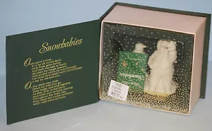 1991 #76260 "Wishing on a Star" SnowBabies Figurine Dept. 56 - Foto 1 di 8
