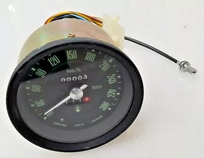 MASERATI BORA GHIBLI VELOCÍMETRO KPH Km/H VEGLIA FÁBRICA NUEVA PIEZA ANTIGUA STOCK Foto 1 de 2