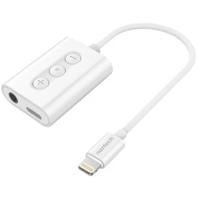 $40 Naztech 3.5mm Audio + Charge Adapter with Lightning Connector MFi-Certified - Image 1 of 4