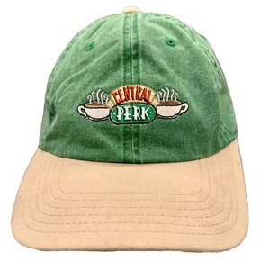 Friends Central Perk Hat Cap Adult Unisex Adjustable Coffee Green Baseball Hat - Picture 1 of 8