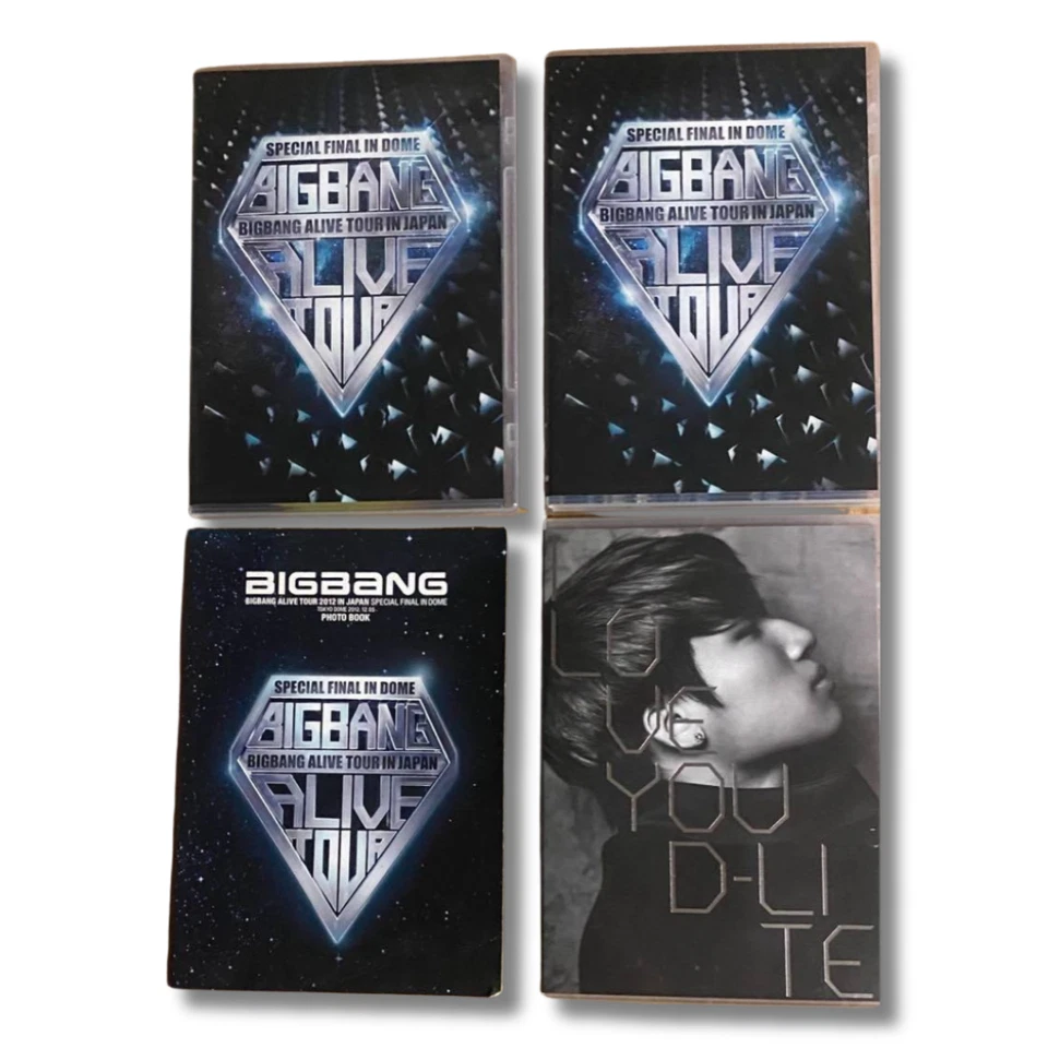 BIGBANG ALIVE TOUR 2012 IN JAPAN SPECIAL BOX EDITION CD+DVD+PHOTOBOOK D-LITE - Image 1 of 4
