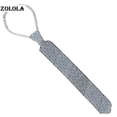 Medieval Armor Chainmail Butted Rings Neck Tie for Both Male & Female - Image 1 of 3