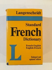 Langerscheidts Standard French Dictionary, 1988 - Picture 1 of 6