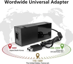 Xbox One Power Supply Brick for Xbox One 500GB Only with 5FT Charger Power Cord - Picture 1 of 8