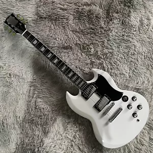 Guitarra Eléctrica Fernandes Burny RSG-60-63 SG Blancanieves Caoba Cuerpo y Cuello PI - Imagen 1 de 5