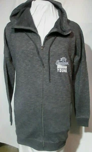 BYU Brigham Young Cougars Hoodie Sweatshirt 38" Chest Full Zipper Women Med - Picture 1 of 4