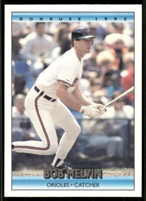 1992 Donruss #231a Bob Melvin - Image 1 of 2