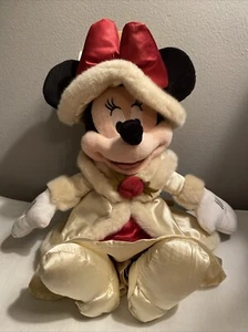 Peluche Minnie Mouse natalizio vittoriano parchi Disney vacanze con etichette - Foto 1 di 5