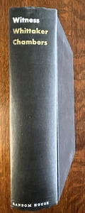 Witness by Whittaker Chambers, 1952 1st printing HC Random House - Picture 1 of 6