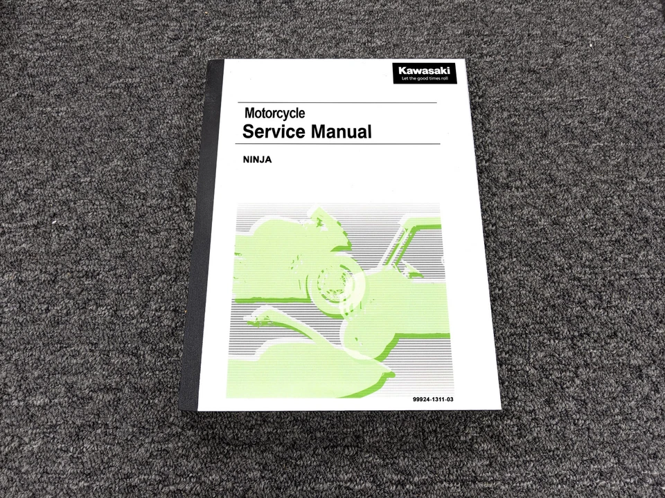 2004 Kawasaki Ninja Motorcycle ZX-6R Shop Service Repair Manual 99924-1311-03 - Image 1 of 1