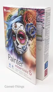 Corel Painter Essentials 5 - Windows 7/8.1 MAC 10.9/10.10 DVD NEW ! - Picture 1 of 4