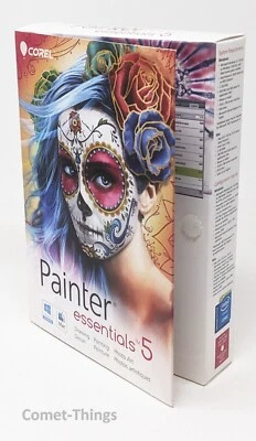 Corel Painter Essentials 5 - Windows 7/8.1 MAC 10.9/10.10 DVD NEW ! - Image 1 of 4