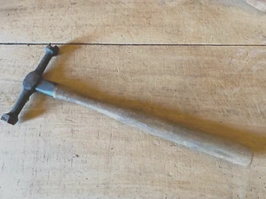 Silla mecedora martilleo forjada a mano doble marca de troncos y C ~ LG22 - Imagen 1 de 6