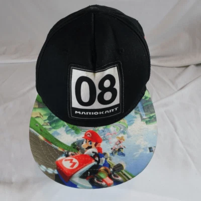 2017 Nintendo Mario Kart 08 Youth Adjustable Hat Cap - Image 1 of 4