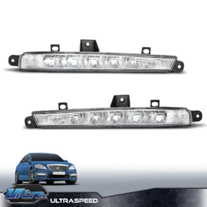 LED Fog Lamp Daytime Running Lights Fit For Mercedes Benz W221 S63 2011-2013 - Picture 1 of 12