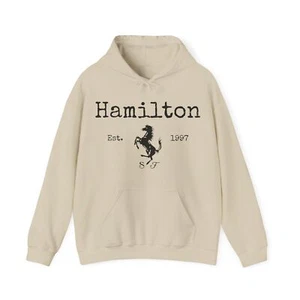 Sudadera con capucha y sudadera Lewis Hamilton F1 Ferrari Racing inspirada, Fórmula 1 - Imagen 1 de 33