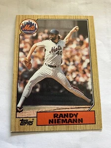1987 Topps #147 Randy Niemann New York Mets Baseballkarte - Bild 1 von 2