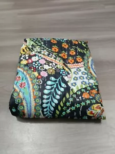 Indian Handmade Cotton Paradise Print Kantha Quilt Bedspread Throw Blanket Gudri - Picture 1 of 5