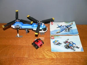 LEGO Creator 3-in-1 Twin Spin Helicopter Set #31049 w/2 Instruction Books - Picture 1 of 6
