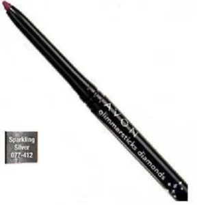 Lot of 2 Avon G08 SPARKLING SILVER Glimmersticks DIAMOND Eye Liner Sealed NOS! - Picture 1 of 1